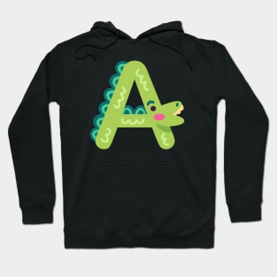 Letter A animal alphabet back to school Hoodie